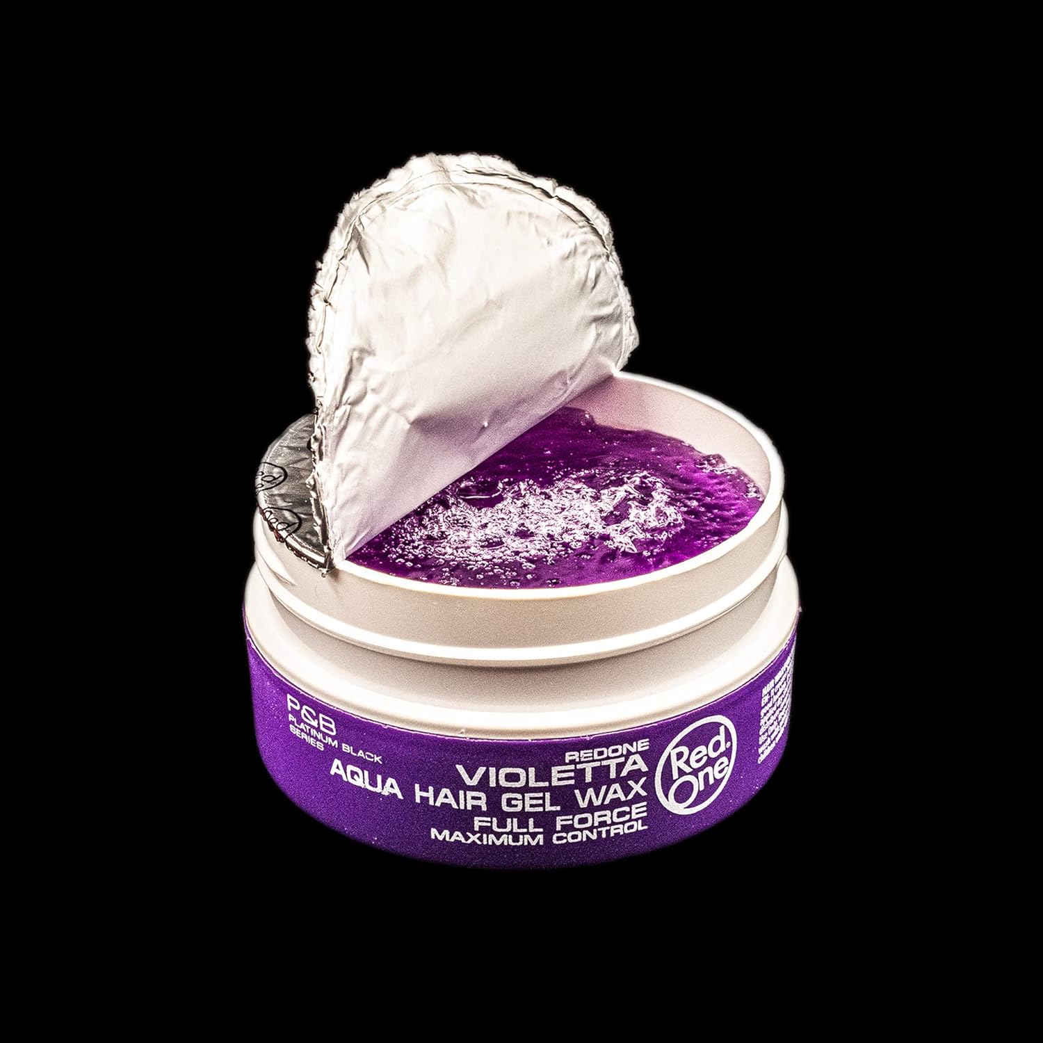 RedOne Aqua Hair Gel Wax Maximum Control Violetta 150 ml - Image 4