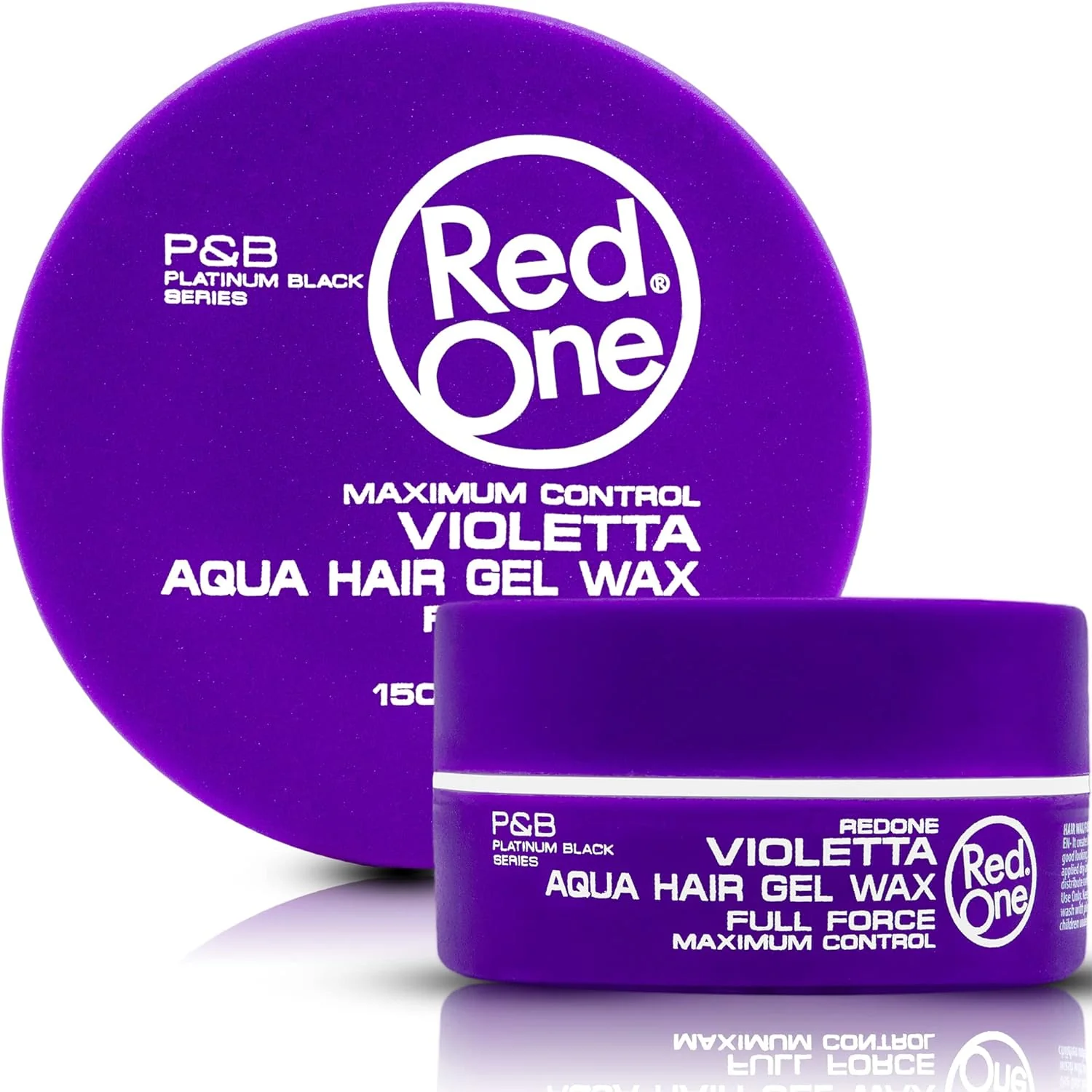 RedOne Aqua Hair Gel Wax Maximum Control Violetta 150 ml - Image 5