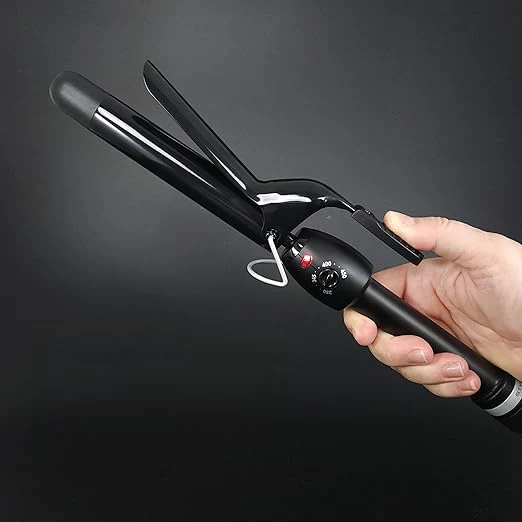 StyleCraft Black Gold Ceramic Professional Curling Iron (1 inch)(SCSC100B - Image 3