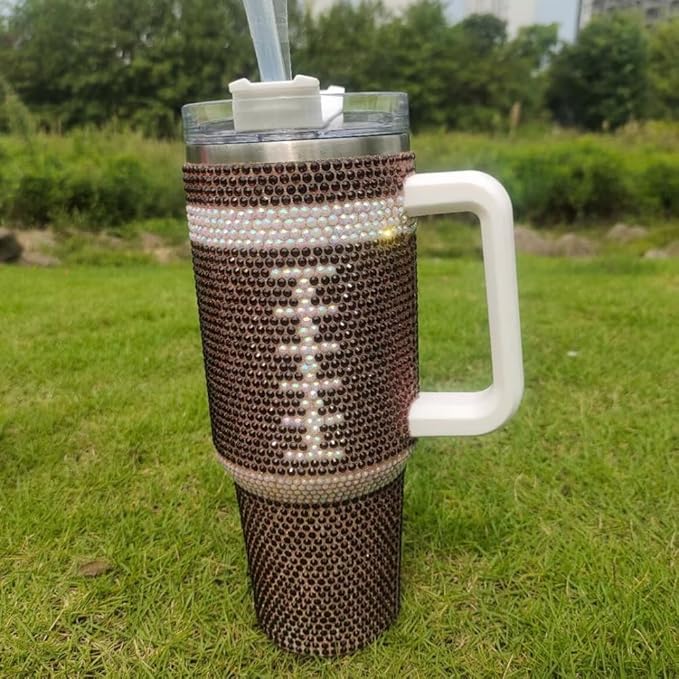 FOOTBALL TUMBLER ,40OZ - OrgOrd:42290(SF-0236WH-TX ) - Image 2