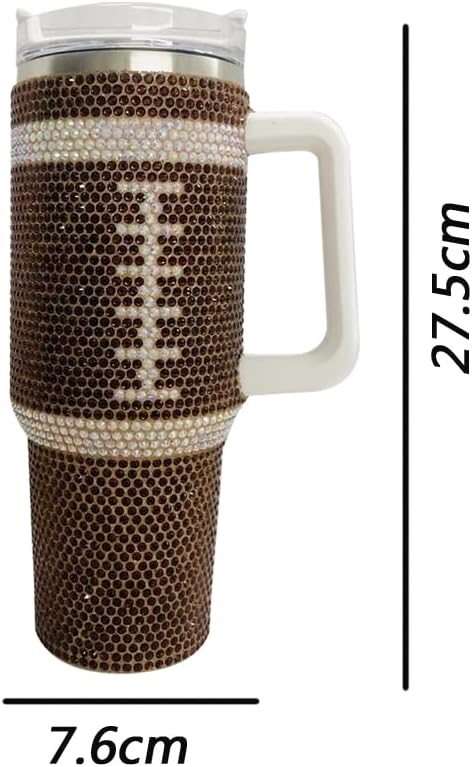 FOOTBALL TUMBLER ,40OZ - OrgOrd:42290(SF-0236WH-TX ) - Image 3