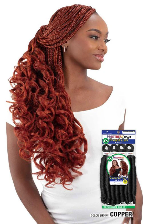 SHAKE N GO FB 4X FRENCH CURL BRAID 18" - Image 5