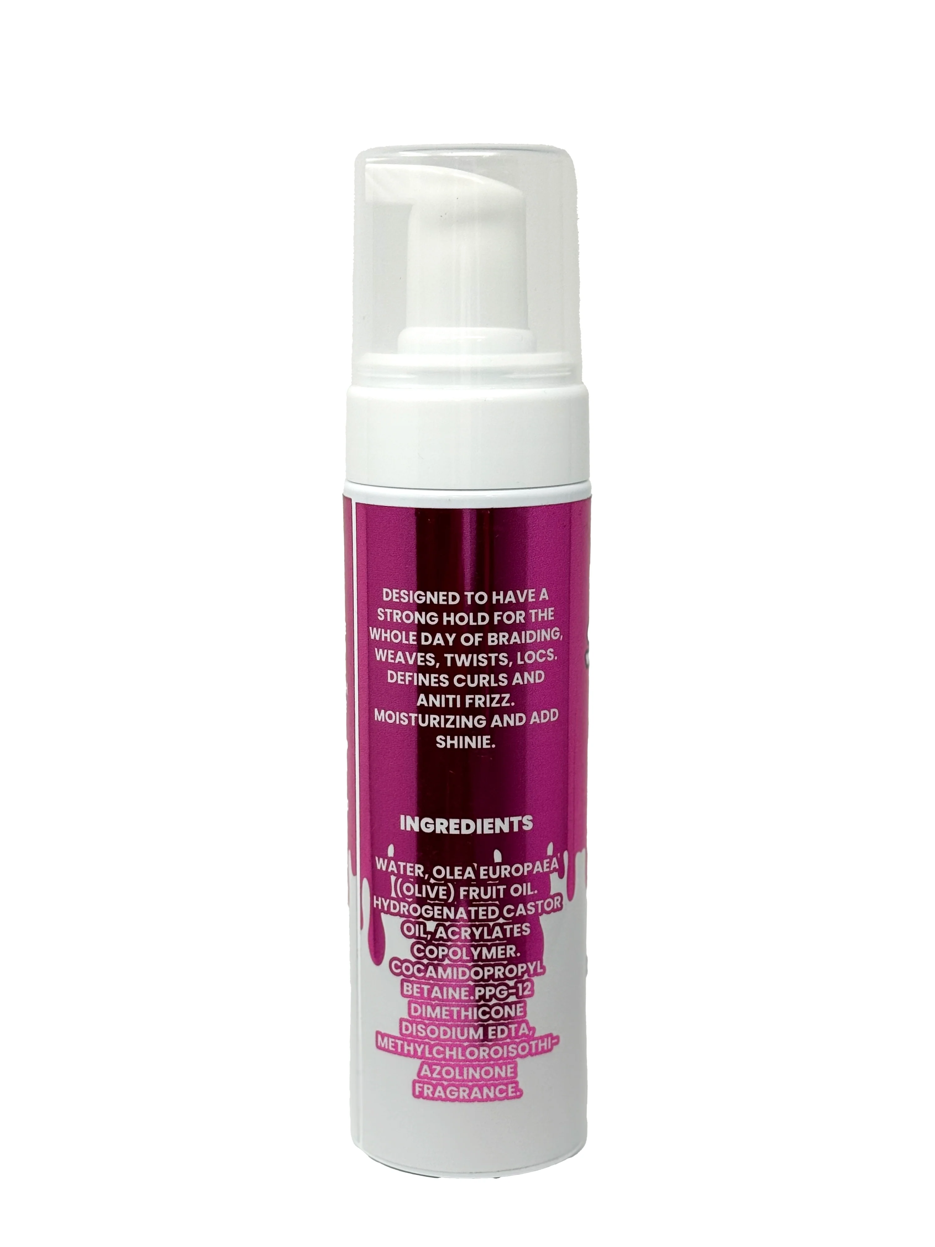 STICKY ICKY LOC & BRAID MOUSSE 6.8OZ (180 ml) - Image 4