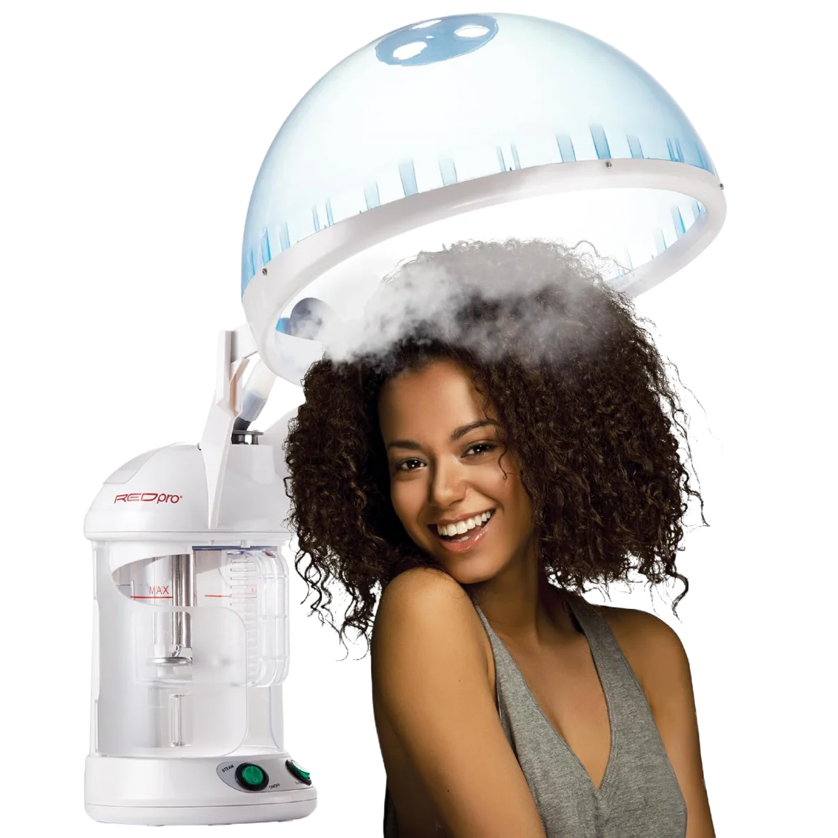 RED Pro Hair Therapy Steamer 2-in-1 Hair & Facial Steamer(STMR01)
