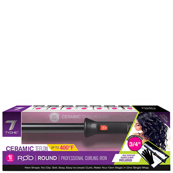 TCR-R TYCHE CURLING ROD ROUND 3/4" - Image 2