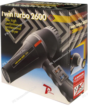 TURBO POWER DRYER-TWINTURBO  NO 304A (011642) 1700w - Image 2