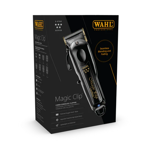 W3026 WAHL 5 STAR MAGIC CLIP CORDLESS [BLACK] - Image 2