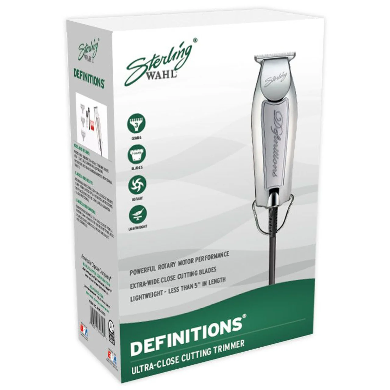 W8085 WAHL TRIMMER STERLING DEFINITIONS  8OZ - Image 3