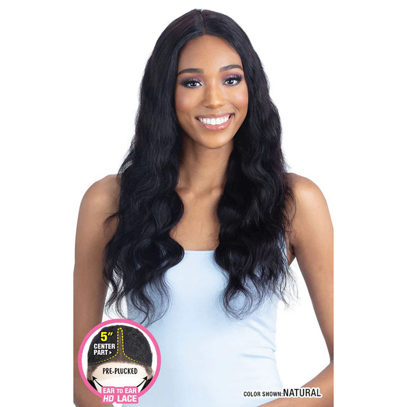 Mayde Beauty Bianca 24" I.T Girl Virgin Human Hair Lace Front Wig #NAT