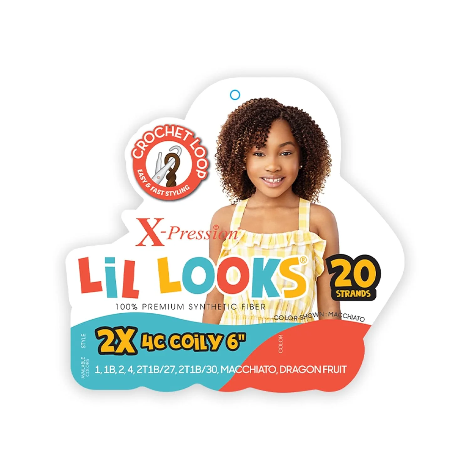 X-PRESSION - LIL LOOKS - 4C COILY 6" 2X - Image 3