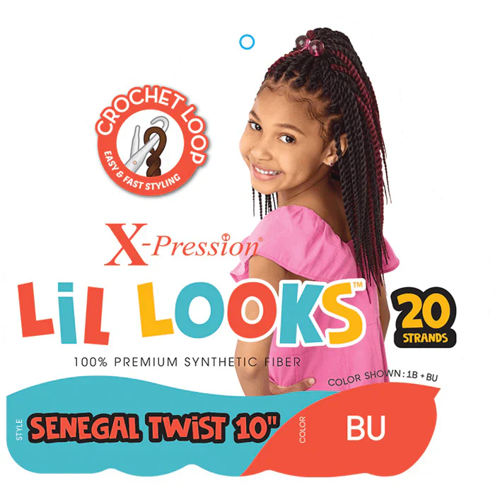 X-pression - Lil Looks - Kids Senegal Twist 10" - Image 3