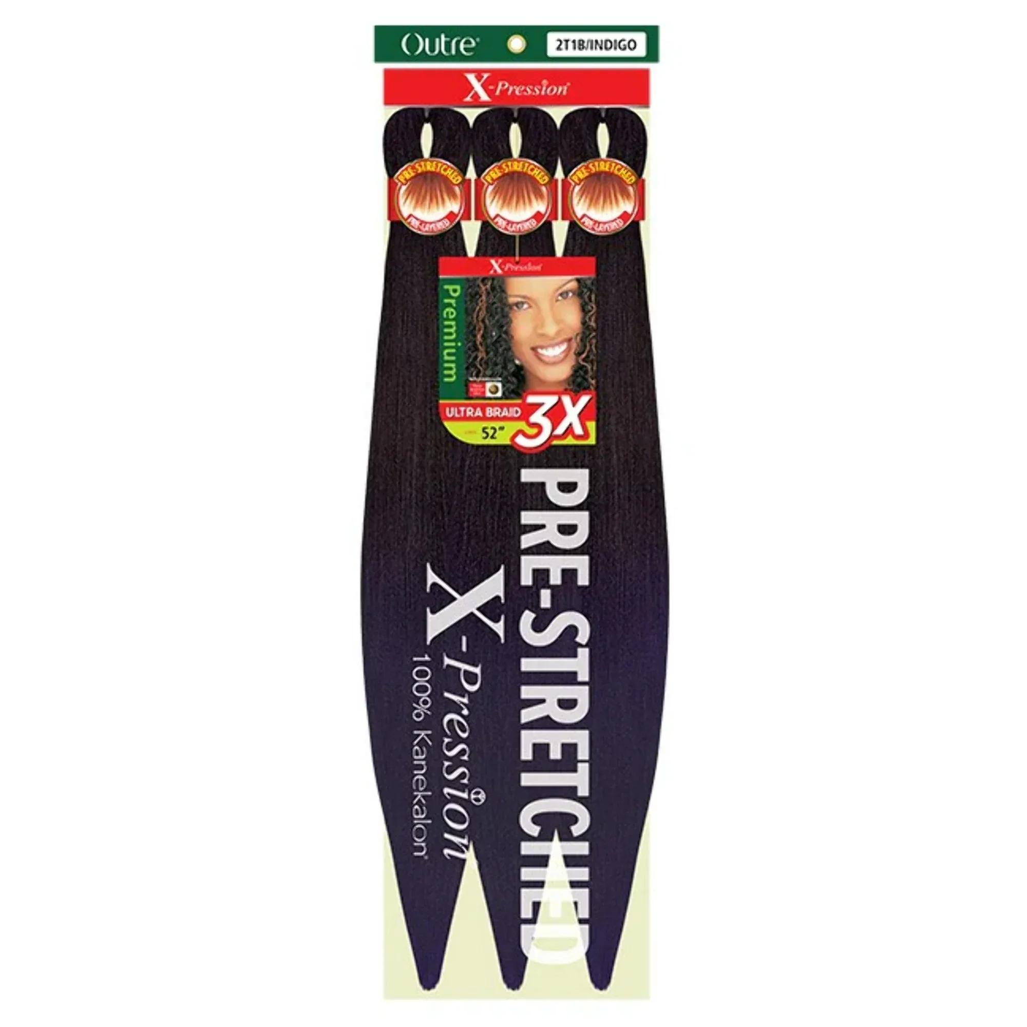 Outre X-Pression 3X 42" Pre-Stretched Synthetic Hair Braid - Image 43