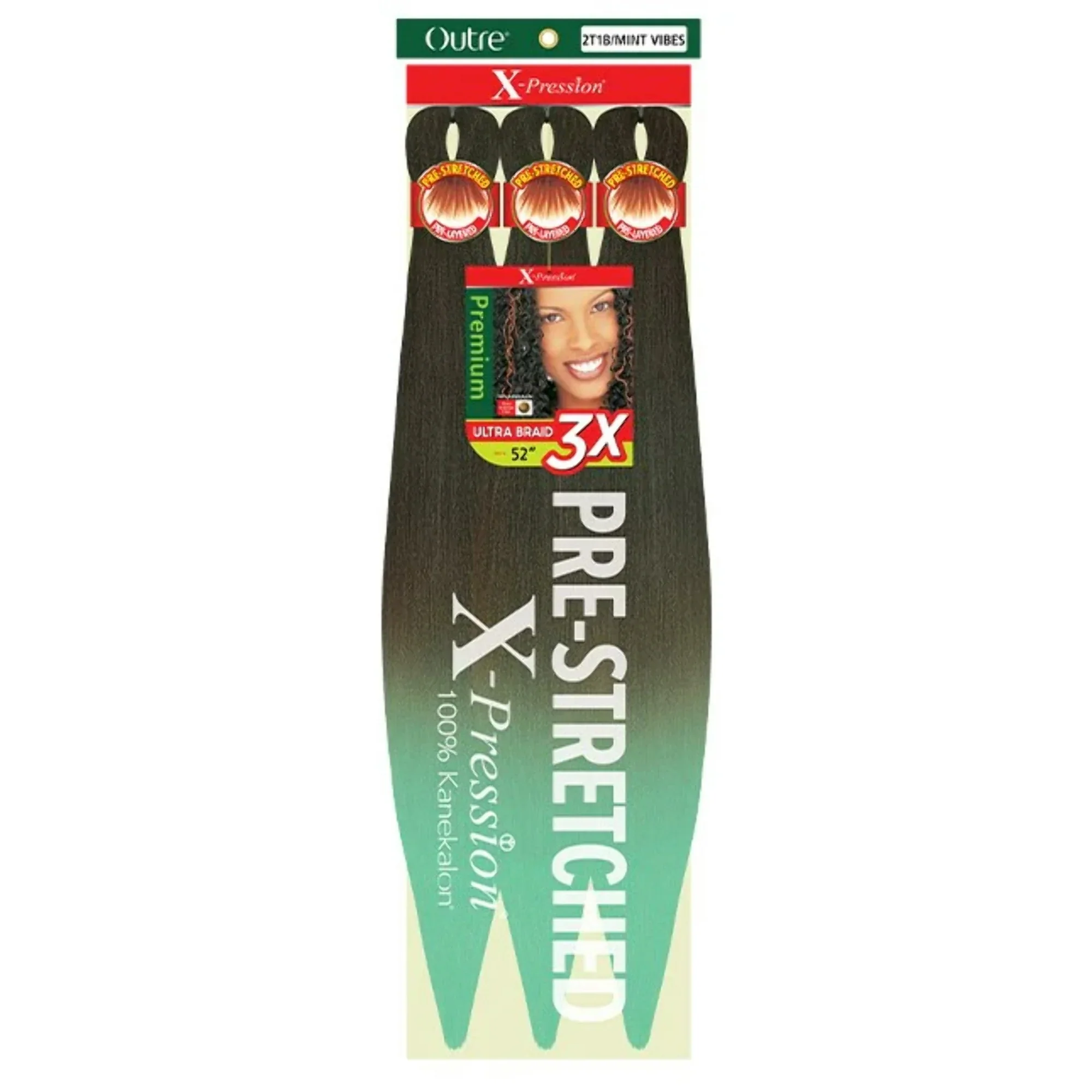 Outre X-Pression 3X 42" Pre-Stretched Synthetic Hair Braid - Image 44