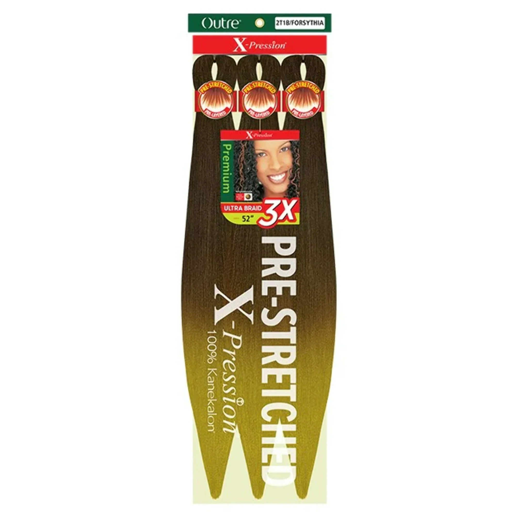 Outre X-Pression 3X 42" Pre-Stretched Synthetic Hair Braid - Image 45