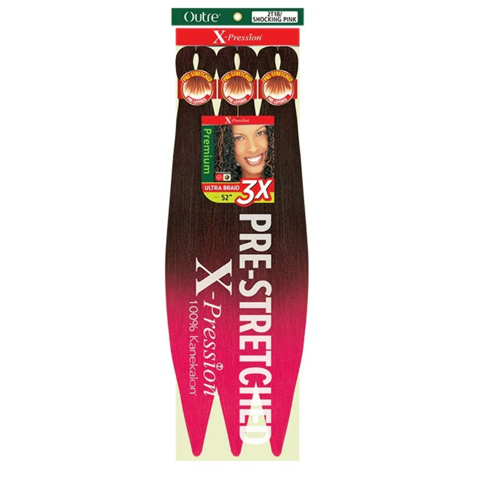 Outre X-Pression 3X 42" Pre-Stretched Synthetic Hair Braid - Image 46